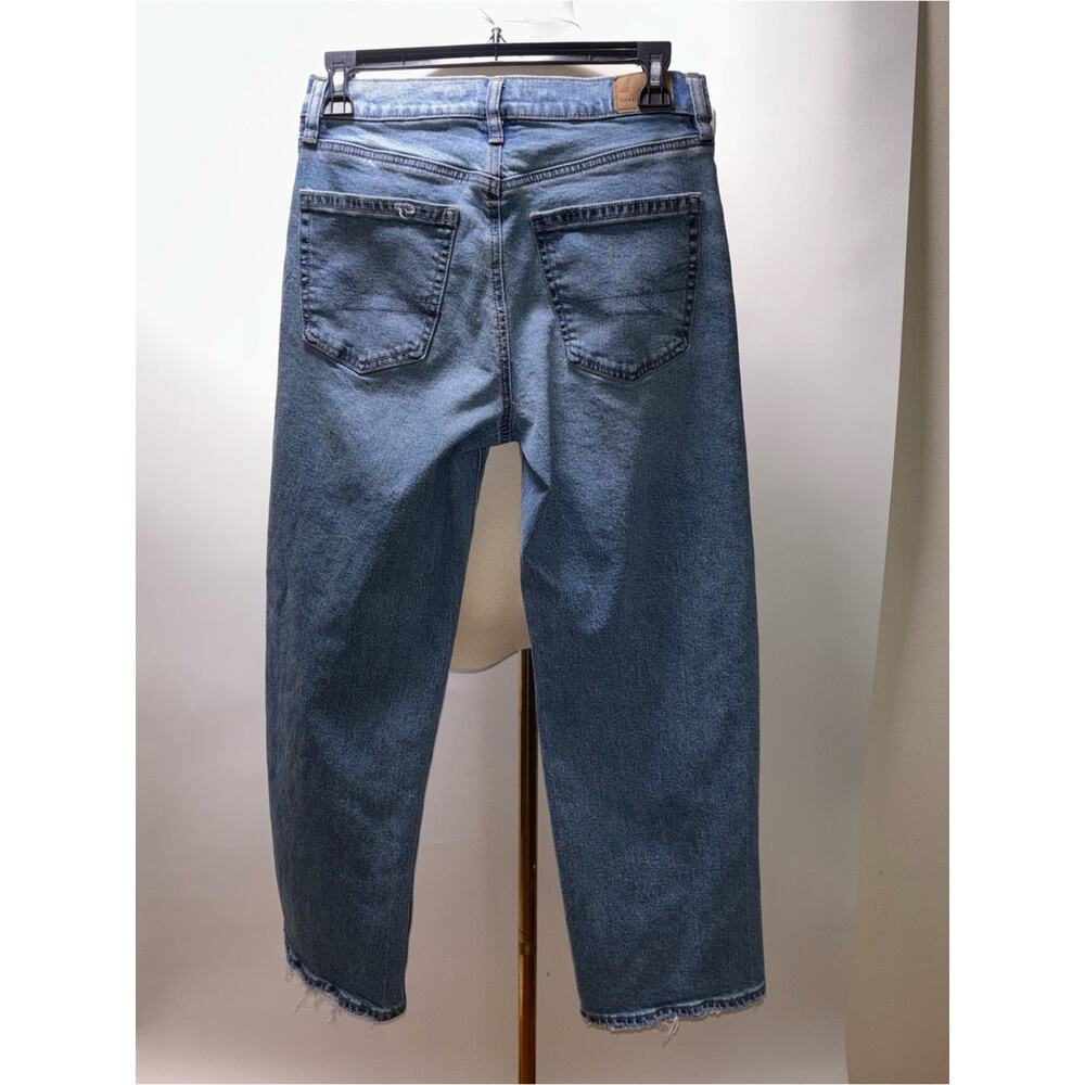 American Eagle Outfitters Light Blue Stovepipe Jeans Size 0 Short - Picture 5 of 11